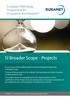 SI Broader Scope - Projects