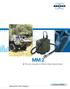 MM 2. Innovation with Integrity. The new Generation of Mobile Mass Spectrometers. Defence CBRNE
