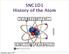 SNC1D1 History of the Atom