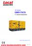 Local GMS175CS.  EC Series. Generator Set Specification. S uper Q uiet, S up erior L ife! Page of 5