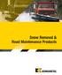 Snow Removal & Road Maintenance Products