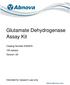 Glutamate Dehydrogenase Assay Kit