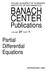 POLISH ACADEMY OF SCIENCES INSTITUTE OF MATHEMATICS BANACH CENTER. Publications VOLUME 27 PART 1. Partial Differential Equations