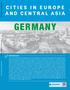 GERMANY CITIES IN EUROPE AND CENTRAL ASIA METHODOLOGY. Public Disclosure Authorized. Public Disclosure Authorized. Public Disclosure Authorized