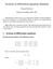 Systems of differential equations Handout