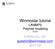 Winmostar tutorial LAMMPS Polymer modeling V X-Ability Co,. Ltd. 2017/7/6