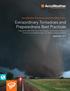 Extraordinary Tornadoes and Preparedness Best Practices