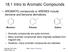 18.1 Intro to Aromatic Compounds