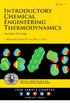 Introductory Chemical Engineering Thermodynamics, Second Edition