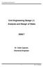 Civil Engineering Design (1) Analysis and Design of Slabs 2006/7
