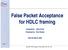 False Packet Acceptance for HDLC framing