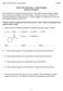 Chem 5 PAL Worksheet Acids and Bases Smith text Chapter 8