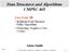 Data Structures and Algorithms CMPSC 465