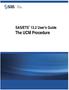 SAS/ETS 13.2 User s Guide. The UCM Procedure