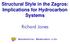 Structural Style in the Zagros: Implications for Hydrocarbon Systems. Richard Jones. Geospatial Research Ltd.