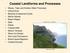 Coastal Landforms and Processes