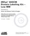 IRDye 800CW Protein Labeling Kit Low MW