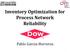 Inventory Optimization for Process Network Reliability. Pablo Garcia-Herreros