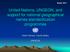 United Nations, UNGEGN, and support for national geographical names standardization programmes