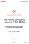 Rat Follicle Stimulating Hormone (FSH) ELISA