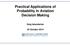 Practical Applications of Probability in Aviation Decision Making