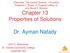 Chemistry, The Central Science, 11th edition Theodore L. Brown, H. Eugene LeMay, Jr., and Bruce E. Bursten Chapter 13 Properties of Solutions