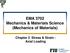 EMA 3702 Mechanics & Materials Science (Mechanics of Materials) Chapter 2 Stress & Strain - Axial Loading