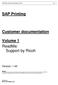 Customer documentation. Volume 1 ReadMe: Support by Ricoh
