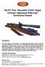 The 8X Wm. Malcolm USMC Sniper External Adjustment Riflescope Instruction Manual