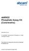 ab65622 Phosphate Assay Kit (Colorimetric)