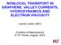NONLOCAL TRANSPORT IN GRAPHENE: VALLEY CURRENTS, HYDRODYNAMICS AND ELECTRON VISCOSITY