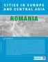ROMANIA CITIES IN EUROPE AND CENTRAL ASIA METHODOLOGY. Public Disclosure Authorized. Public Disclosure Authorized. Public Disclosure Authorized