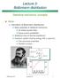 Lecture 3: Boltzmann distribution