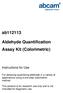 Aldehyde Quantification Assay Kit (Colorimetric)