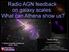 Radio AGN feedback on galaxy scales: What can Athena show us?
