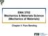 EMA 3702 Mechanics & Materials Science (Mechanics of Materials) Chapter 4 Pure Bending