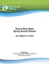 Souris River Basin Spring Runoff Outlook As of March 15, 2018