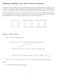 Algebraic Topology: the Mayer-Vietoris Sequence