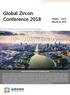Global Zircon Conference 2018