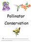 Pollinator Conservation