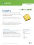 Table of Contents. DS163 LUXEON V Product Datasheet Lumileds Holding B.V. All rights reserved.