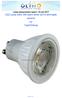 Lamp measurement report - 23 Jan 2017 LED Lamp 230V 6W warm white GU10 dimmable ceramic by TopLEDshop