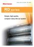 Rotary D ie-cut System RD series. RD series. Rotary D ie-cut System