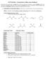 Lab Workshop 1: Nomenclature of alkane and cycloalkanes