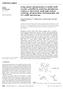 conference papers s568 Nobuyoshi Miyamoto et al. Polymerization of methyl methacrylate J. Appl. Cryst. (2007). 40, s568 s572