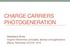 CHARGE CARRIERS PHOTOGENERATION. Maddalena Binda Organic Electronics: principles, devices and applications Milano, November 23-27th, 2015