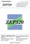 ZEP520 ZEP520. Technical Report. ZEON CORPORATION Specialty Materials Division. High Resolution Positive Electron Beam Resist.