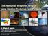 The National Weather Service: Space Weather Prediction Center Update