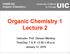 Organic Chemistry 1 Lecture 2