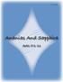 Ananias And Sapphira Acts 5:1-11